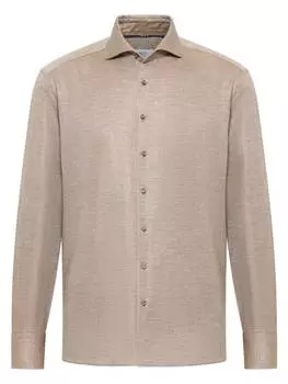 Рубашка Eterna, серо-коричневый