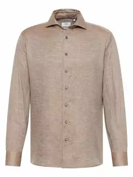 Рубашка Eterna, серо-коричневый