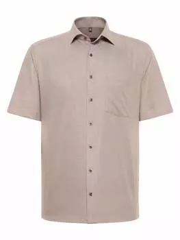 Рубашка Eterna, серо-коричневый