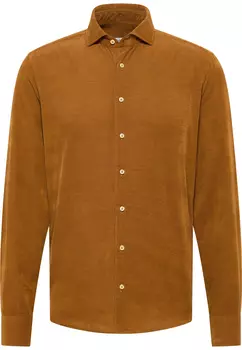 Рубашка Eterna SLIM FIT, кэмел