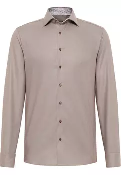 Рубашка Eterna SLIM FIT, коричневый