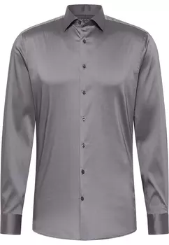 Рубашка Eterna SLIM FIT, серый
