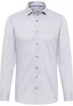 Рубашка Eterna SLIM FIT, серый