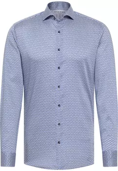 Рубашка Eterna SLIM FIT, синий