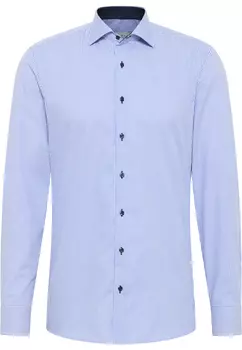 Рубашка Eterna SLIM FIT, синий