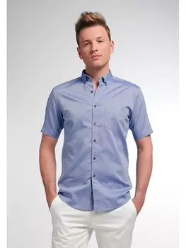 Рубашка Eterna Slim fit, синий