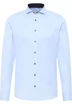 Рубашка Eterna SLIM FIT, светло синий