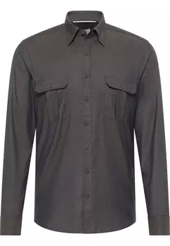 Рубашка Eterna SLIM FIT, темно синий