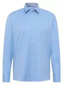 Рубашка Eterna, средне-синий