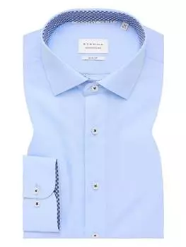 Рубашка Eterna, светло-синий