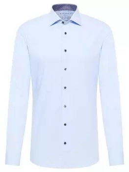 Рубашка Eterna, светло-синий