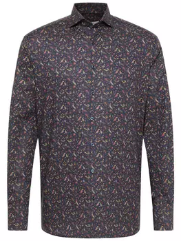 Рубашка Eterna, темно-синий