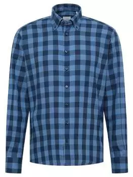 Рубашка Eterna, темно-синий