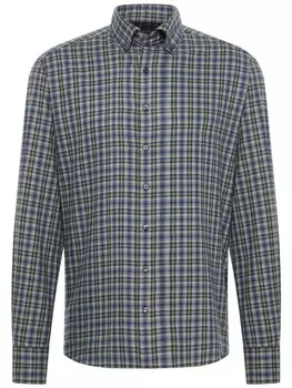 Рубашка Eterna, темно-синий