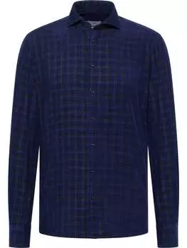 Рубашка Eterna, темно-синий