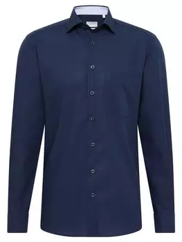 Рубашка Eterna, темно-синий
