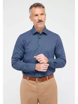 Рубашка Eterna, темно-синий