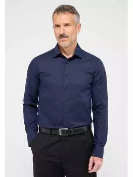 Рубашка Eterna, темно-синий