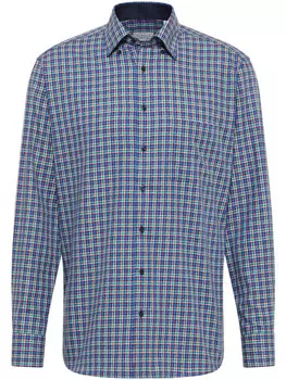 Рубашка Eterna, темно-синий