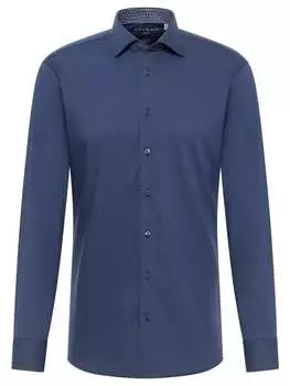 Рубашка Eterna, темно-синий