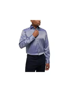 Рубашка Eterna, темно-синий