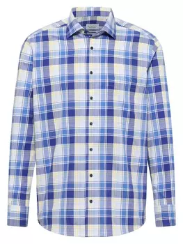 Рубашка Eterna, темно-синий