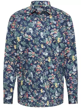 Рубашка Eterna, темно-синий