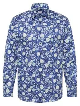 Рубашка Eterna, темно-синий