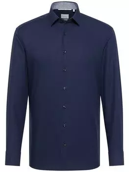Рубашка Eterna, темно-синий