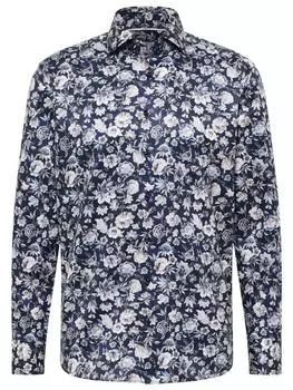 Рубашка Eterna, темно-синий