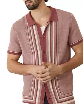 Рубашка Ethan на пуговицах Marine Layer, розовый