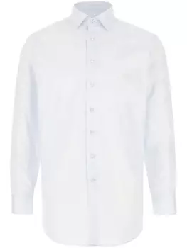 Рубашка ETRO с узором пейсли и жаккардом, синий