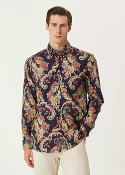 Рубашка Etro, синий