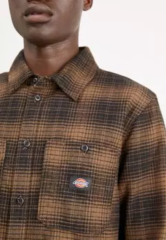 Рубашка EVANSVILLE Dickies, коричневый