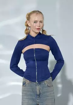 Рубашка Even&Odd, синий деним