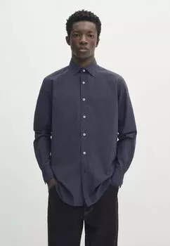 Рубашка EXTRA FINE Massimo Dutti, цвет dark blue