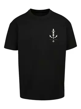 Рубашка F4NT4STIC Ahoi Anker, черный