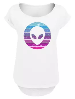 Рубашка F4NT4STIC Alien Kopf, белый