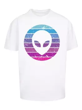 Рубашка F4NT4STIC Alien Kopf, белый