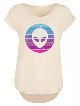 Рубашка F4NT4STIC Alien Kopf, кремовый