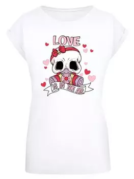 Рубашка F4NT4STIC Anti Valentinstag LOVE is in the air, белый