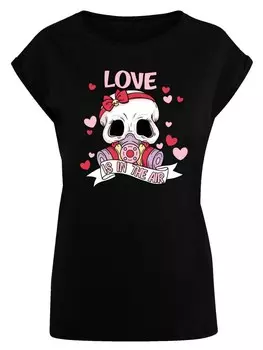 Рубашка F4NT4STIC Anti Valentinstag LOVE is in the air, черный