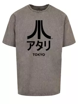 Рубашка F4NT4STIC Atari Tokyo Arcade Games, цвет Muddy colored