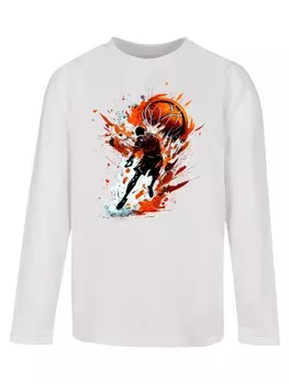 Рубашка F4Nt4Stic Basketball Spieler, белый