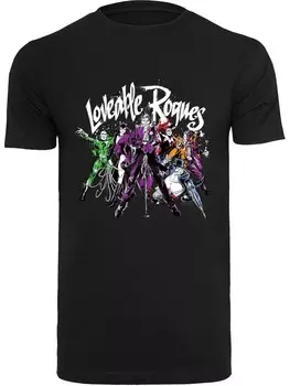 Рубашка F4NT4STIC Batman Loveable Rogues, черный