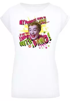 Рубашка F4NT4STIC Batman TV Series Joker Bang, белый