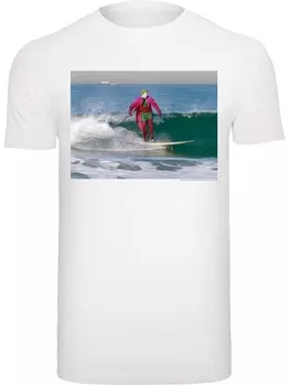 Рубашка F4NT4STIC Batman TV Series Joker Surfing, белый