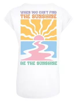Рубашка F4NT4STIC Be The Sunshine Color, белый