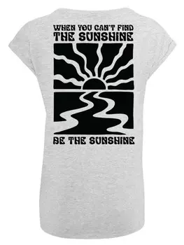 Рубашка F4NT4STIC Be The Sunshine, пятнистый серый