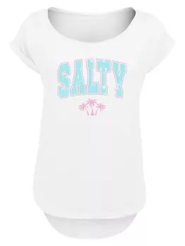 Рубашка F4NT4STIC Beach Summer Vacation Salty, белый